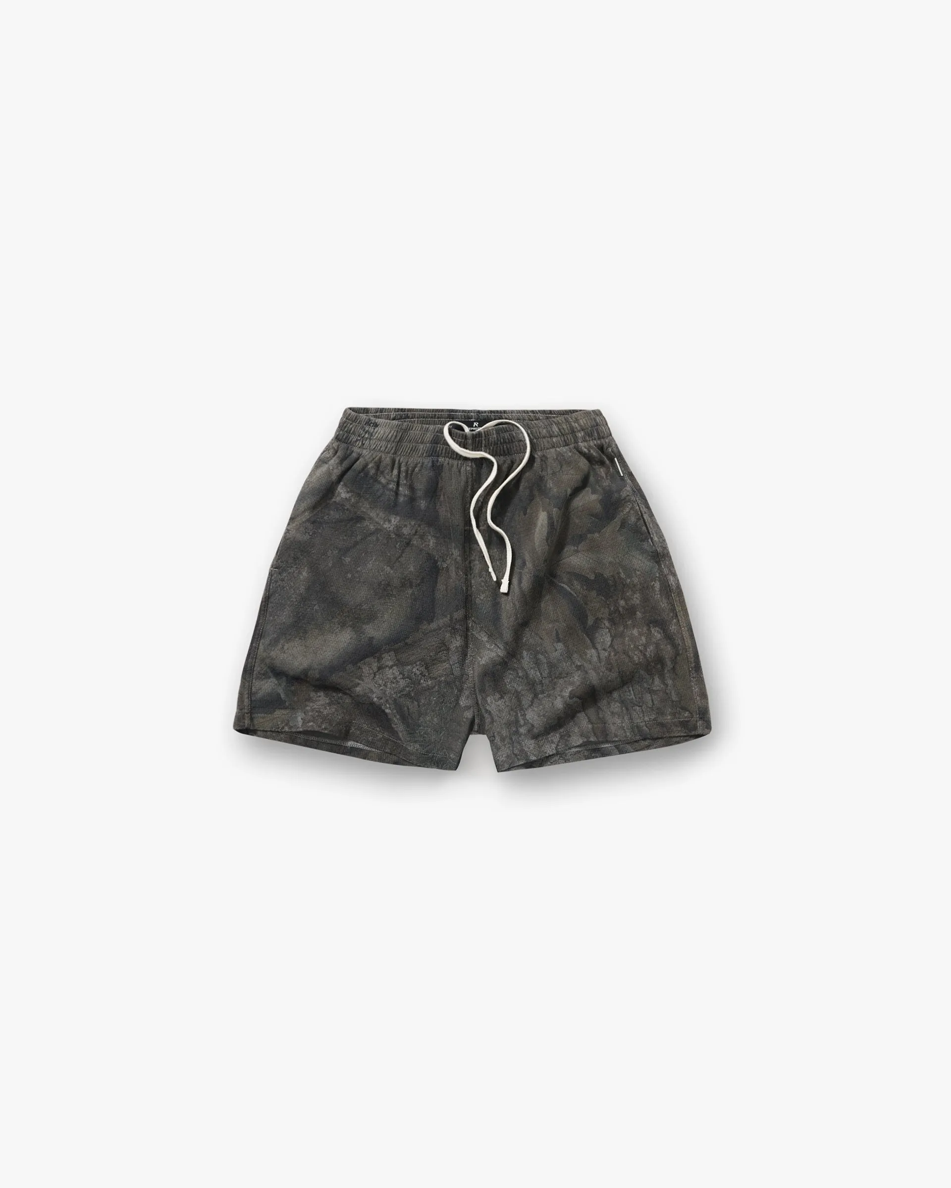 Initial Overdye Realtree? Camo Mesh Shorts - Overdyed Black kids wear