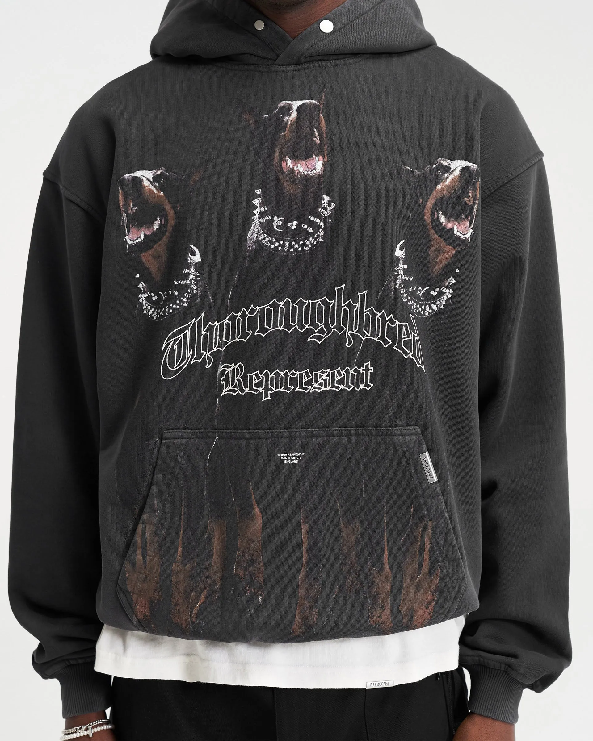 Thoroughbred Hoodie - Vintage Black Layer Up product hiking suitable durability