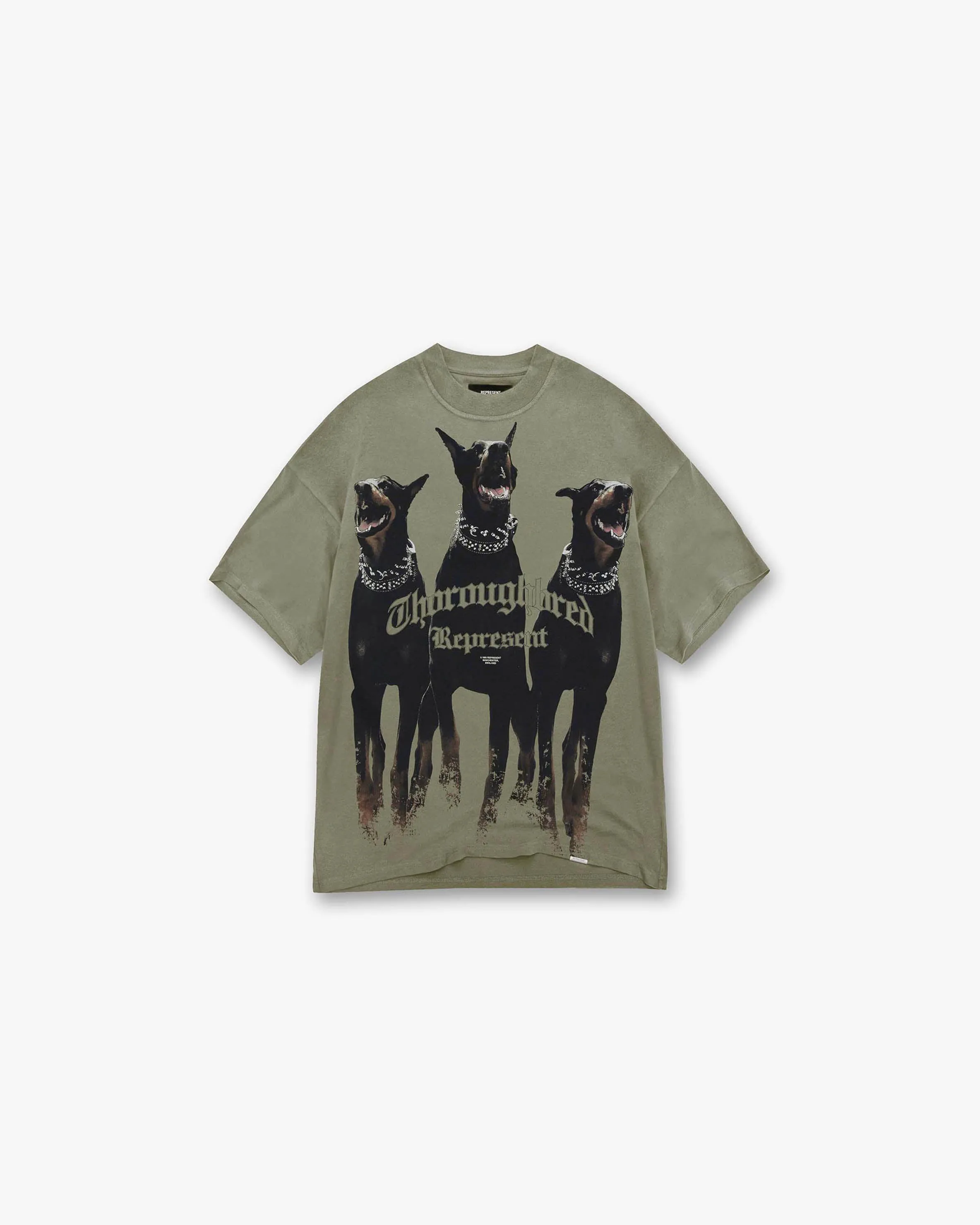 Thoroughbred T-Shirt - Khaki Chill Mode Fit Modern innovation
