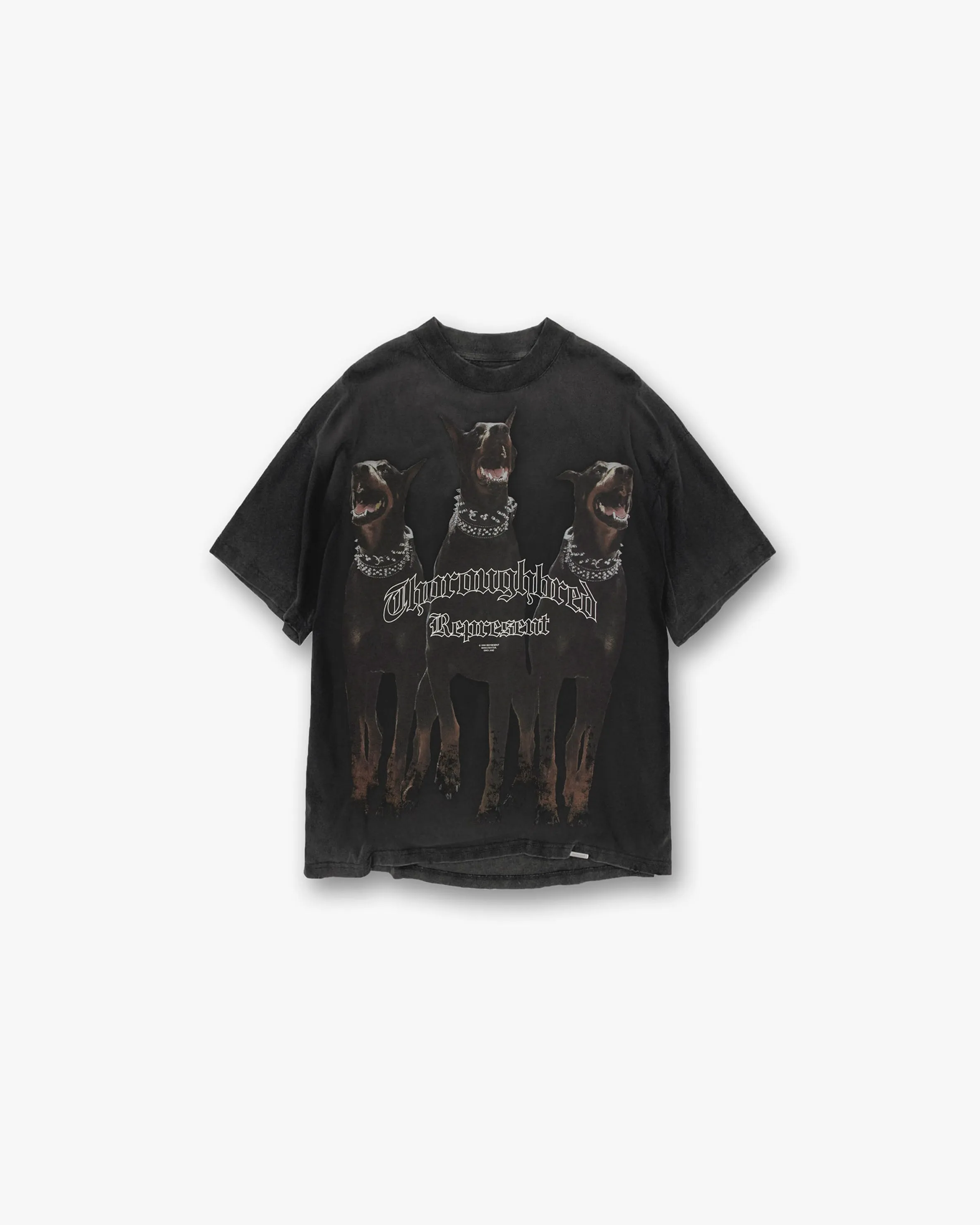 Thoroughbred T-Shirt - Vintage Black AllWeatherComfort