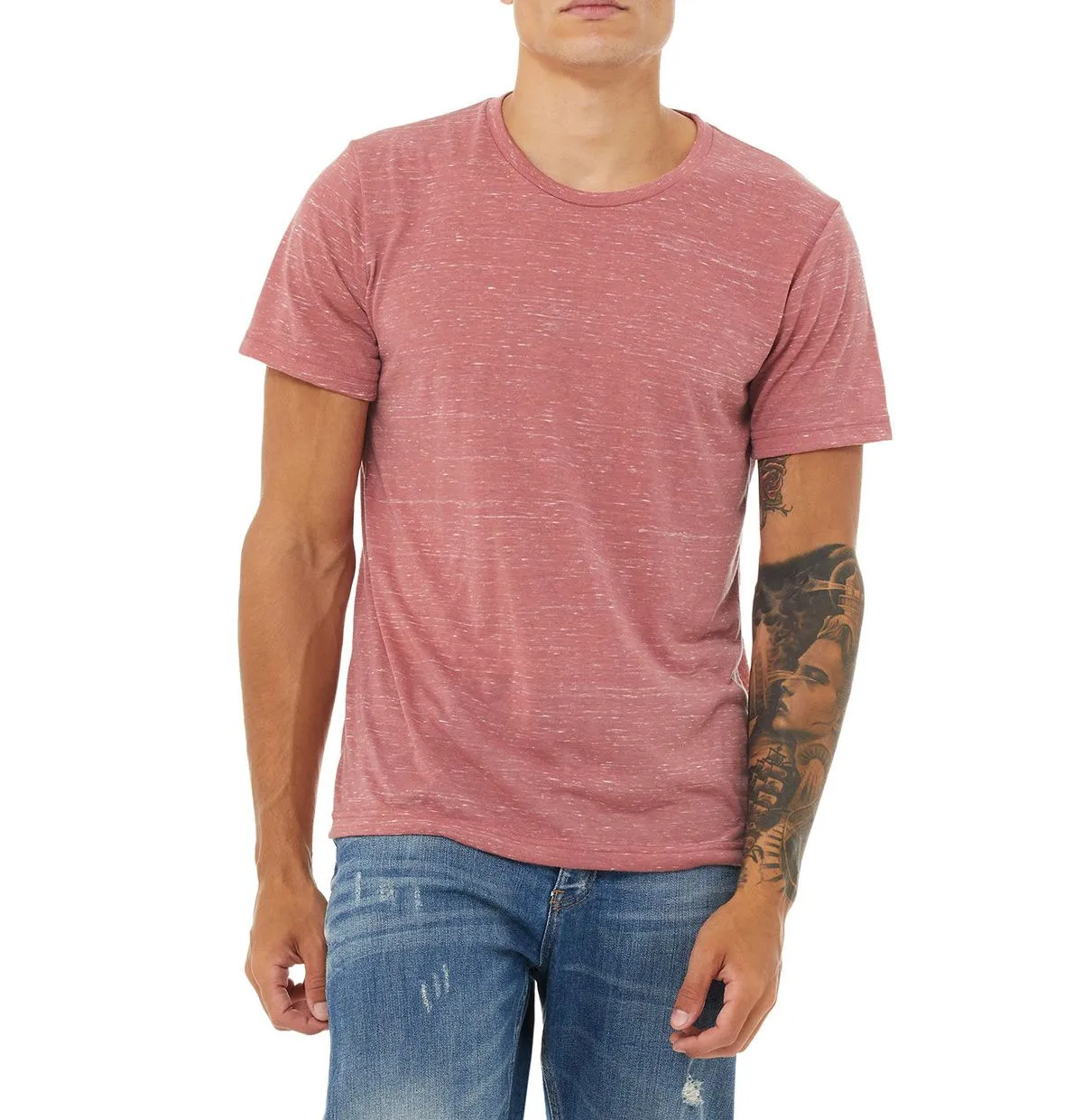 Casual Essentials Wear Movie Night JustBlanks Unisex Short Sleeve Performance Sport Crew Neck Tee