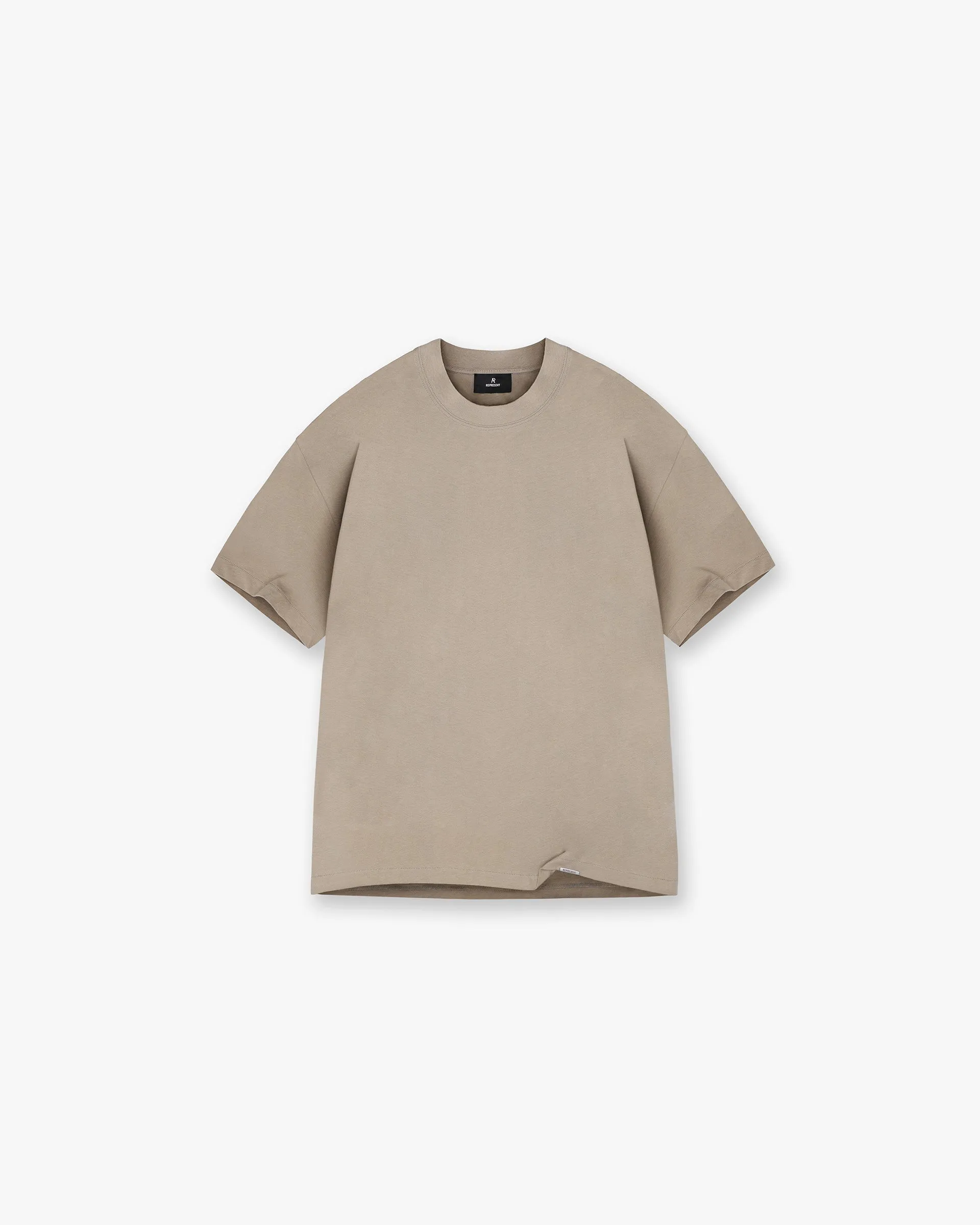 Perfect Fit Wear Initial Oversized T-Shirt - Dune