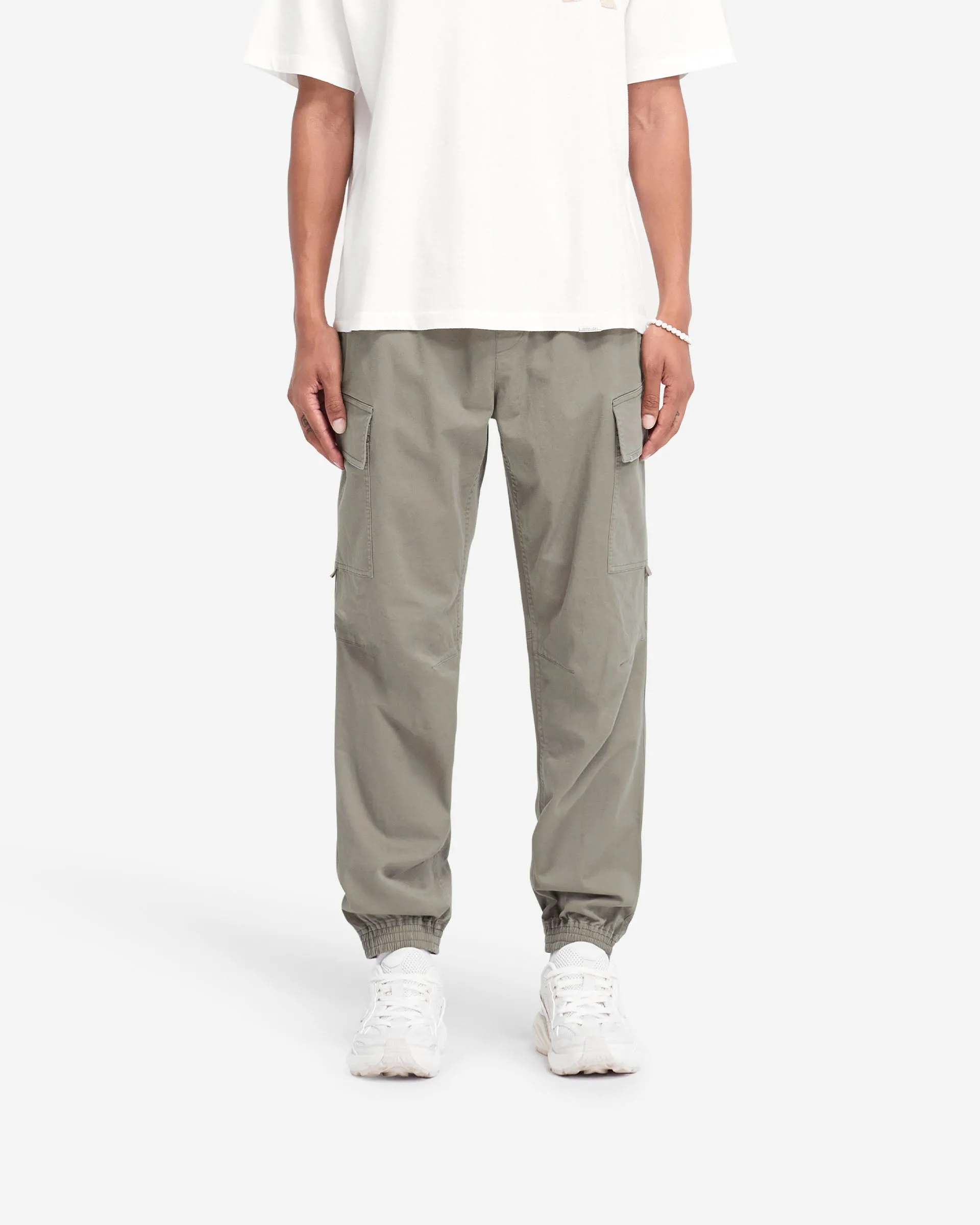 Cuffed Cargo Pant - Olive Eco Friendly Dyeing