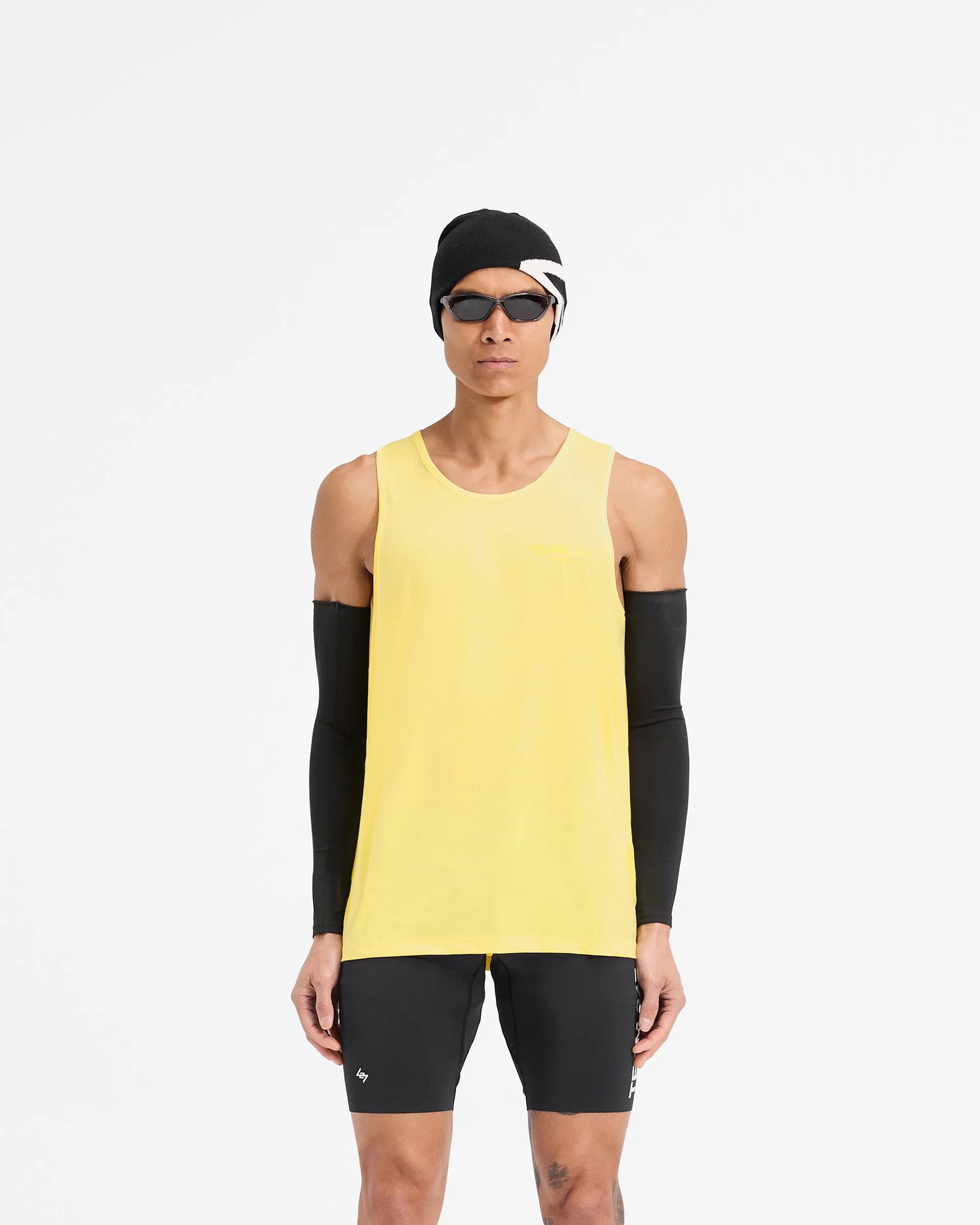 Relaxed Look Team 247 Run Vest - Lemon