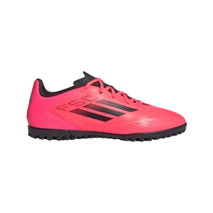 closed - toe shoes Reinforced Sides adidas F50 Club Artificial Turf Soccer Shoes | Turbo-Aurora Black | Men's