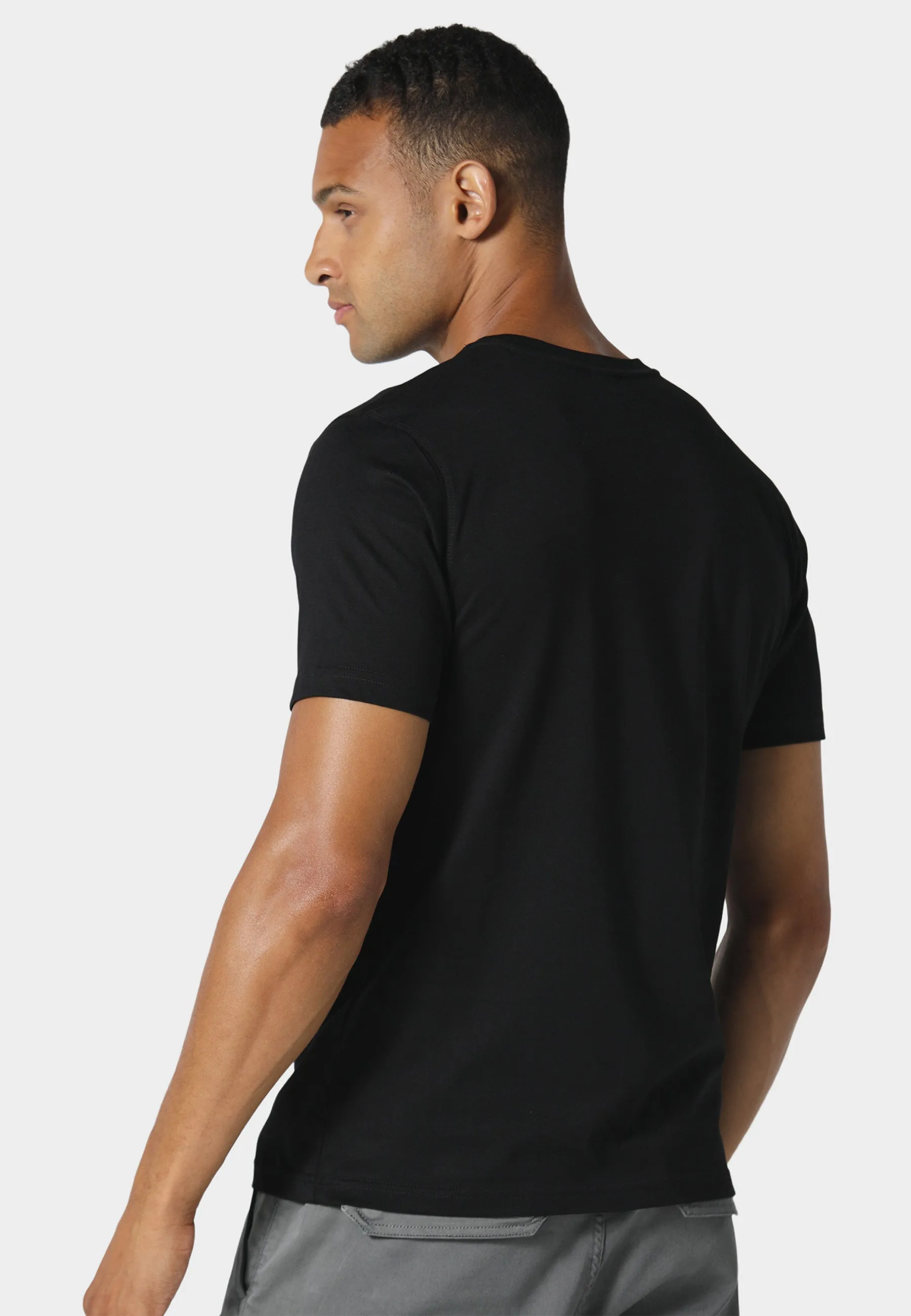 Skin Friendly Blends Oxshott Black T-Shirt
