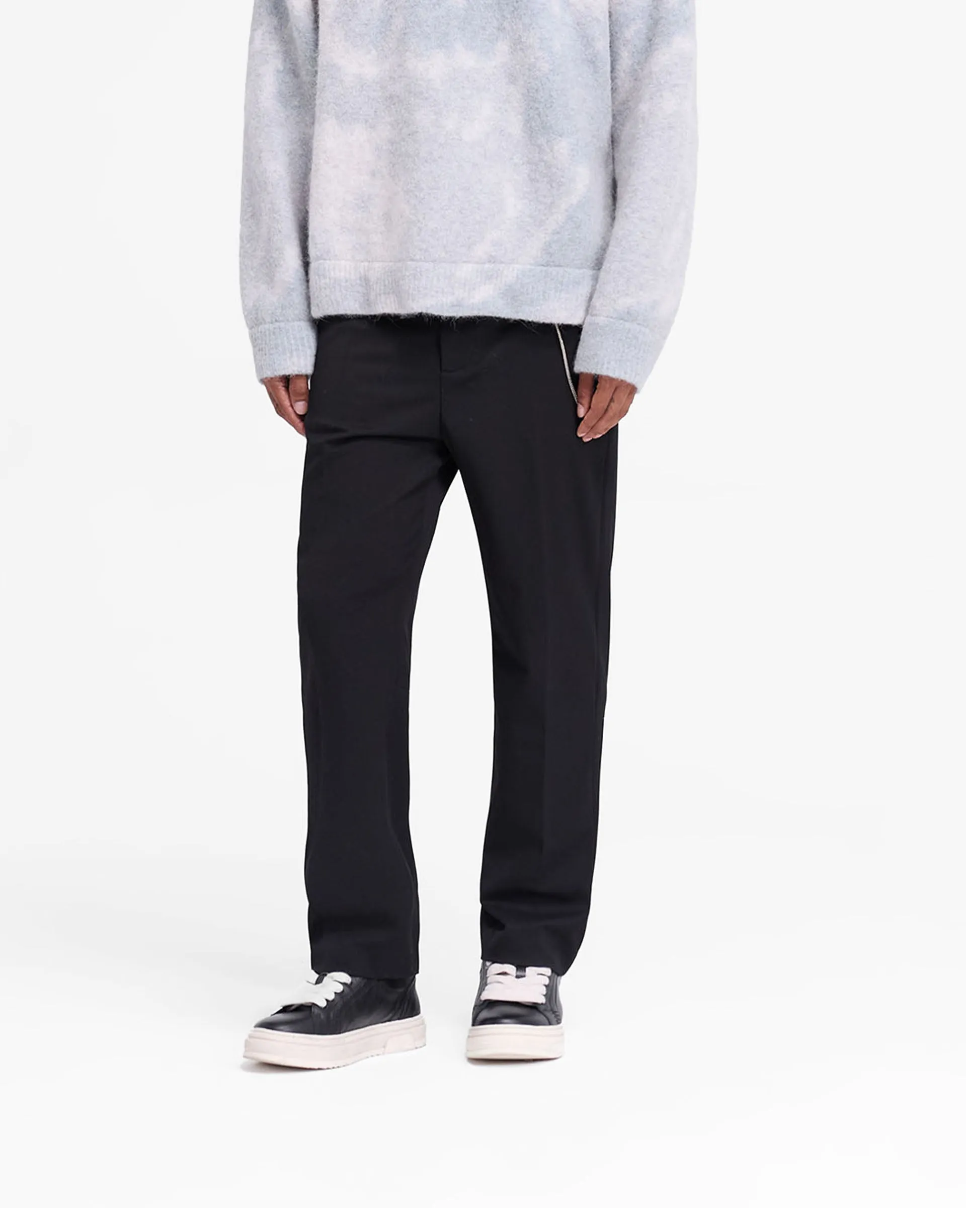 Smoking Pant - Black Body Aligned