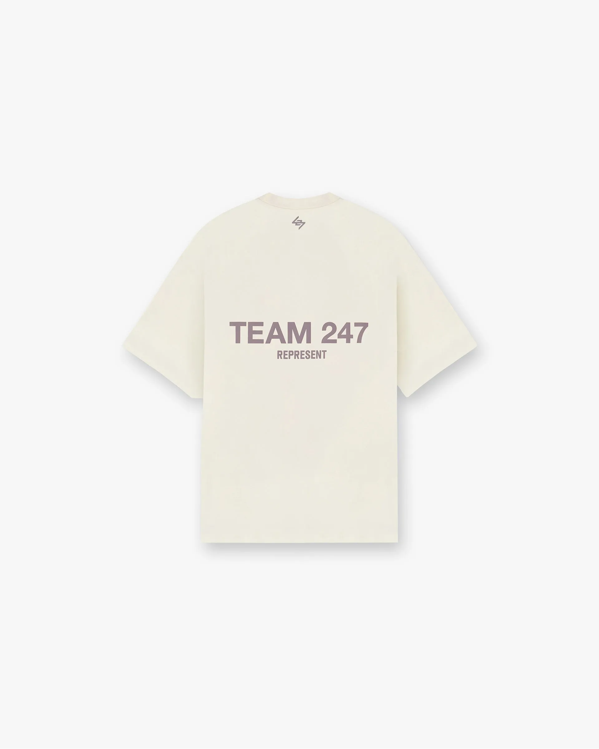 Chill Vibes Classic Layer Team 247 Oversized T-Shirt - Cream