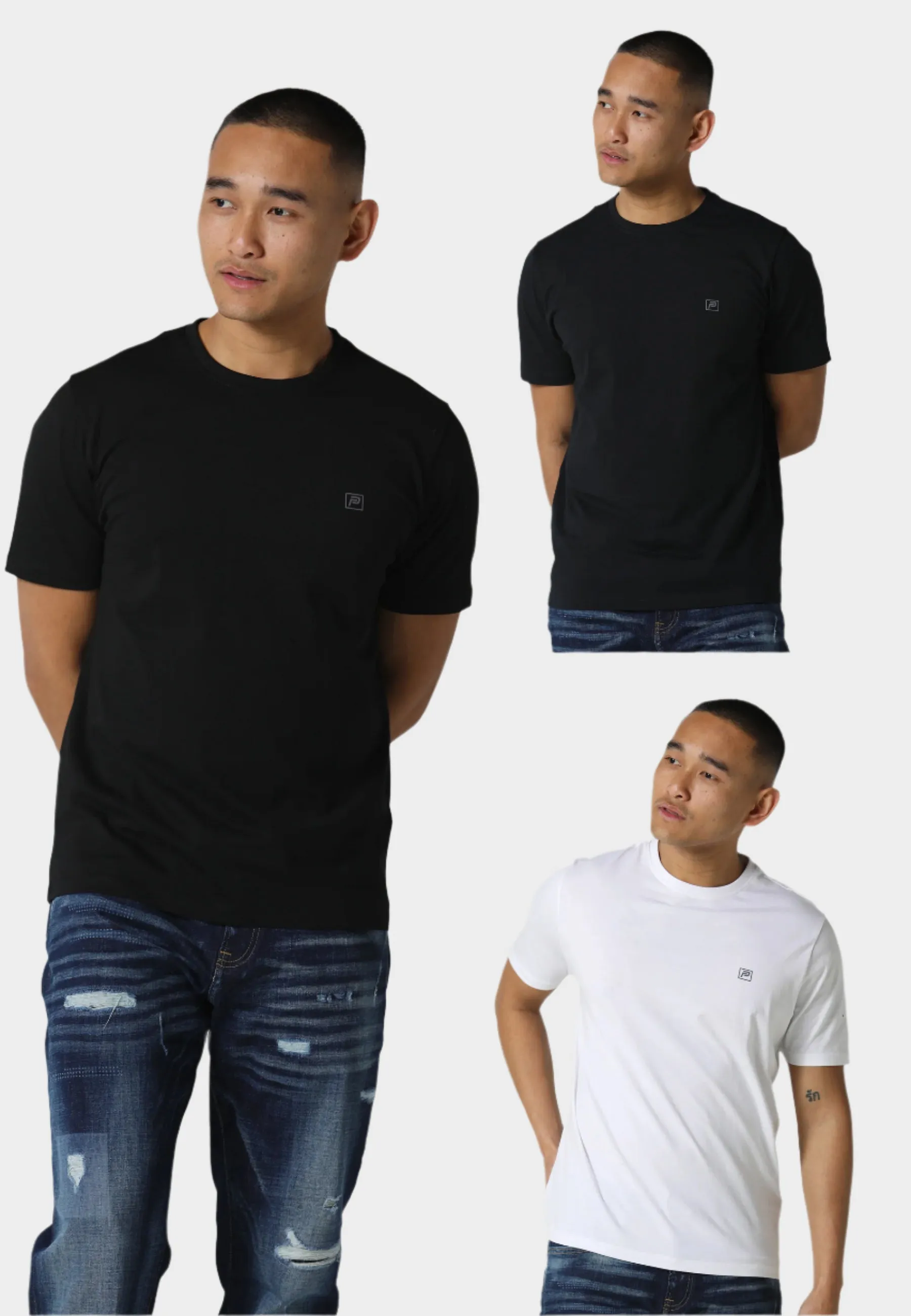 Trital 3 Pack Essential T-Shirts Everyday Comfort