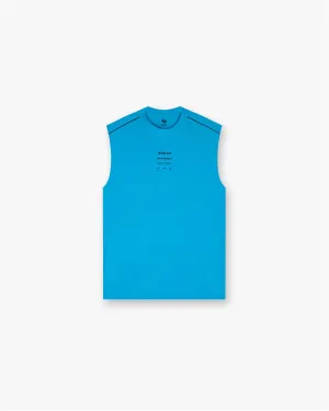 VintageWashEffect Fit for Any Season 247 Trail Tank - Electric Blue