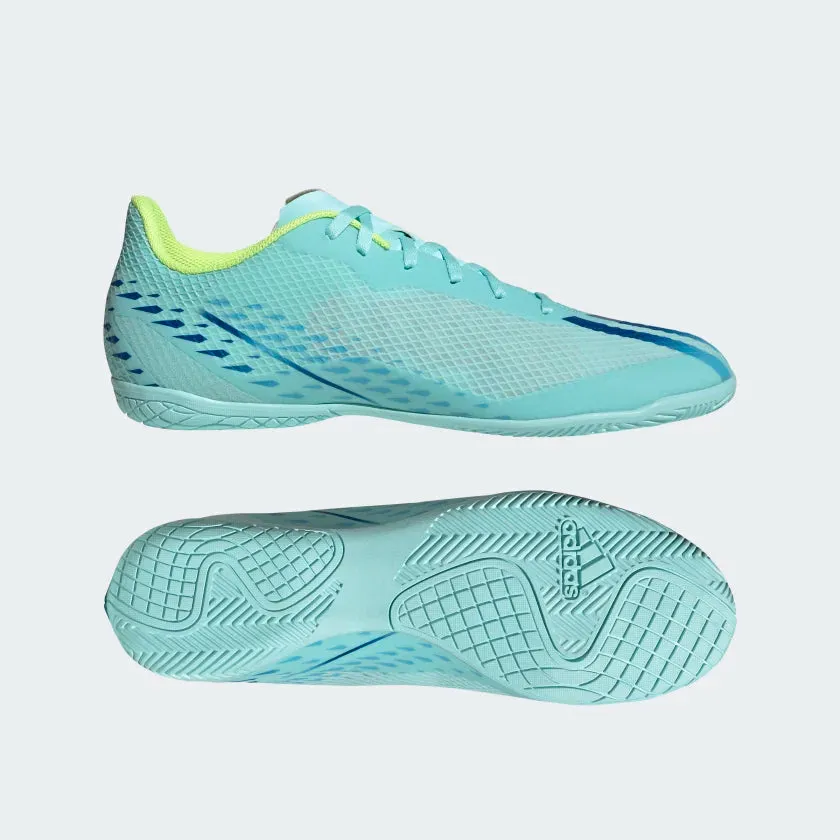 adidas X SPEEDPORTAL.4 Indoor Soccer Shoes | Clear Aqua | Men's Preemie kids' shoes