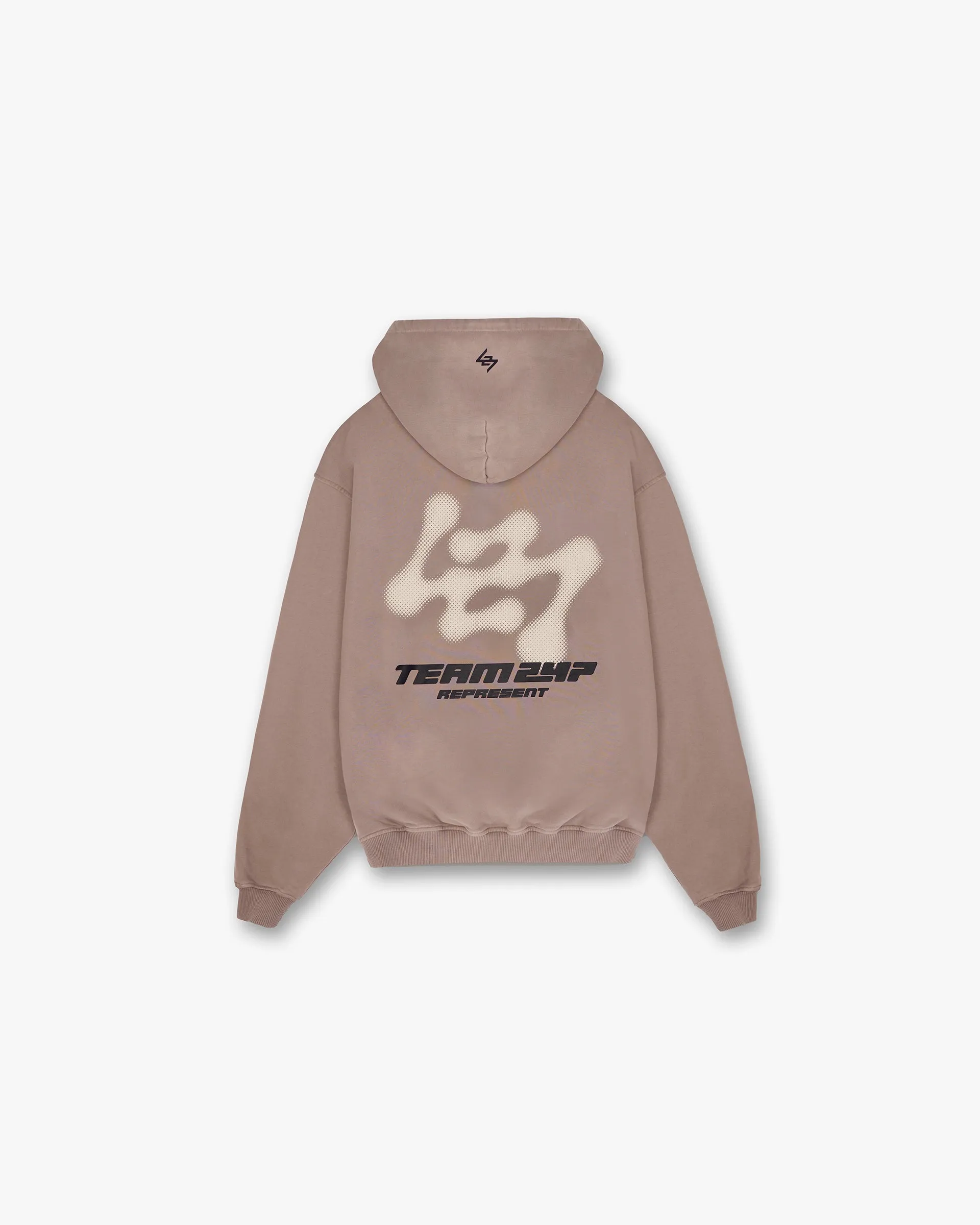 247 Future Terrains Oversized Hoodie - Umber Light Warmth