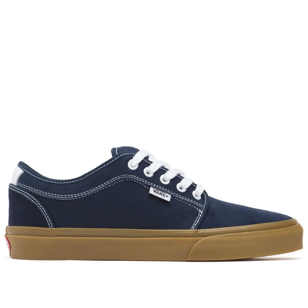 Root Path soft inside Vans Skate Chukka Low - Dress Blues/Gum