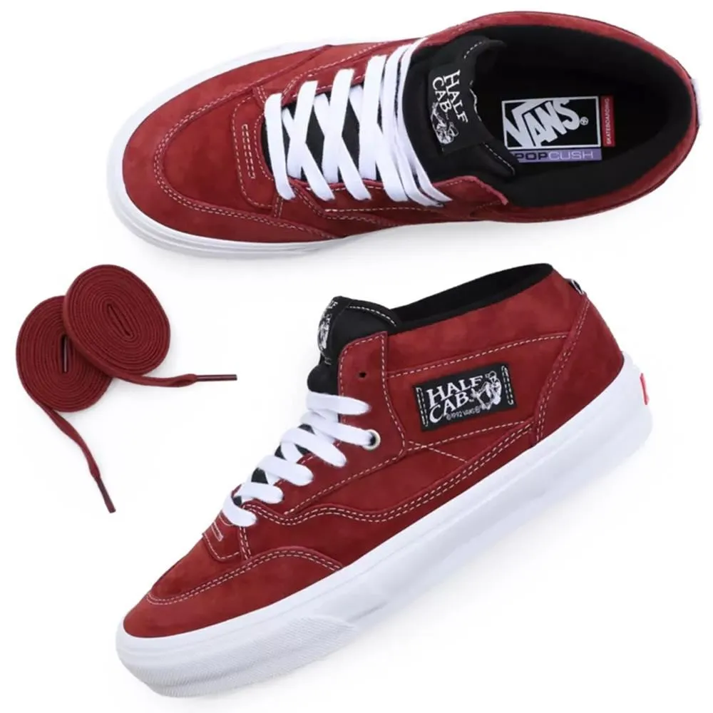 Vans Skate Half Cab '92 Pig Suede - Brick Cool Comfort