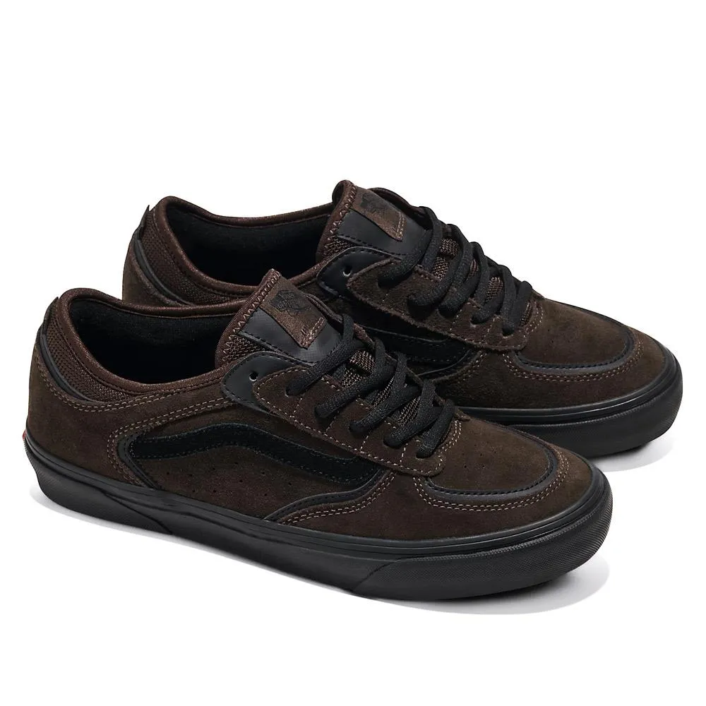 Vans Skate Rowley - Chocolate/Black Flexible Toe Box Cushion Touch