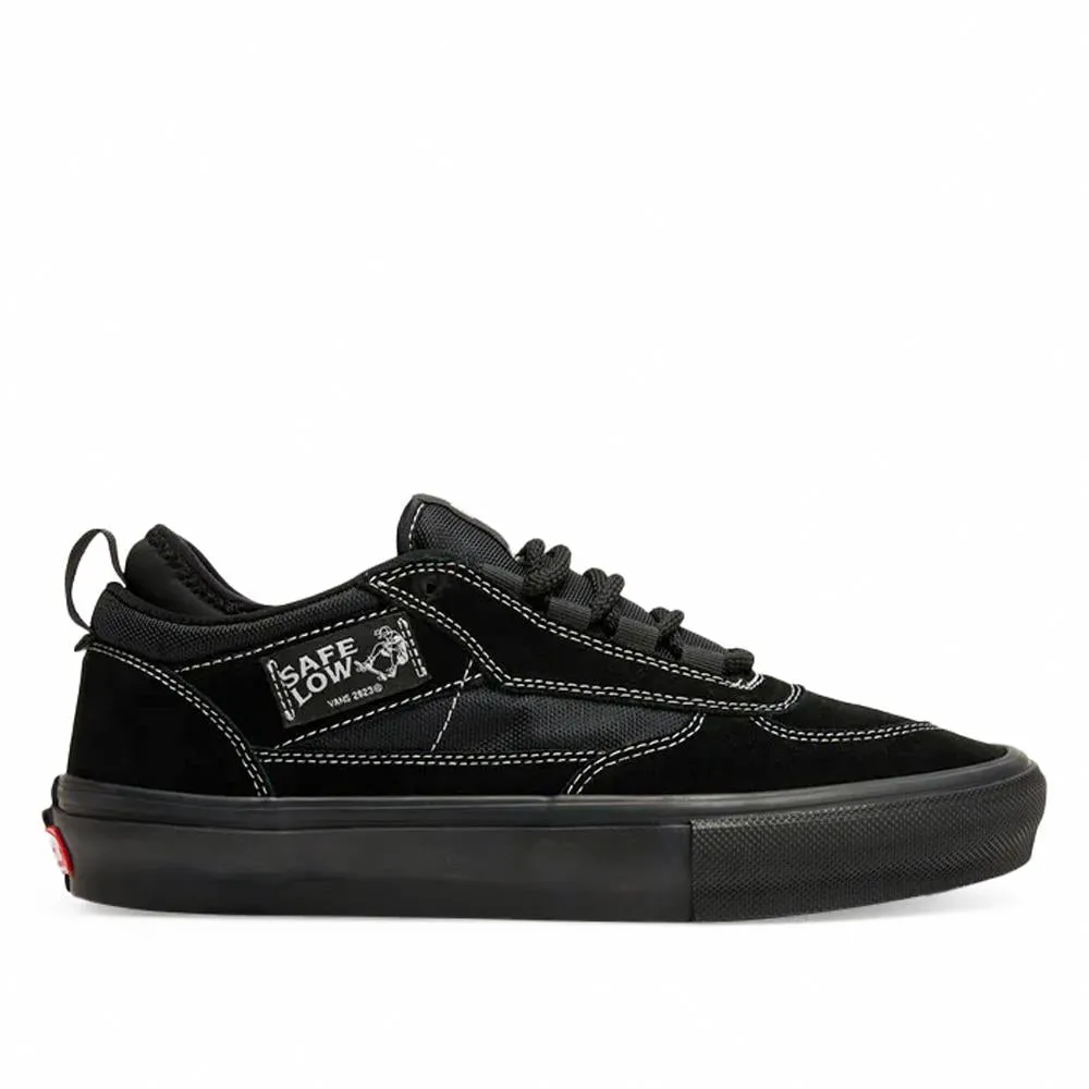 Anti Abrasion Vans Skate Safe Low - Black/Black