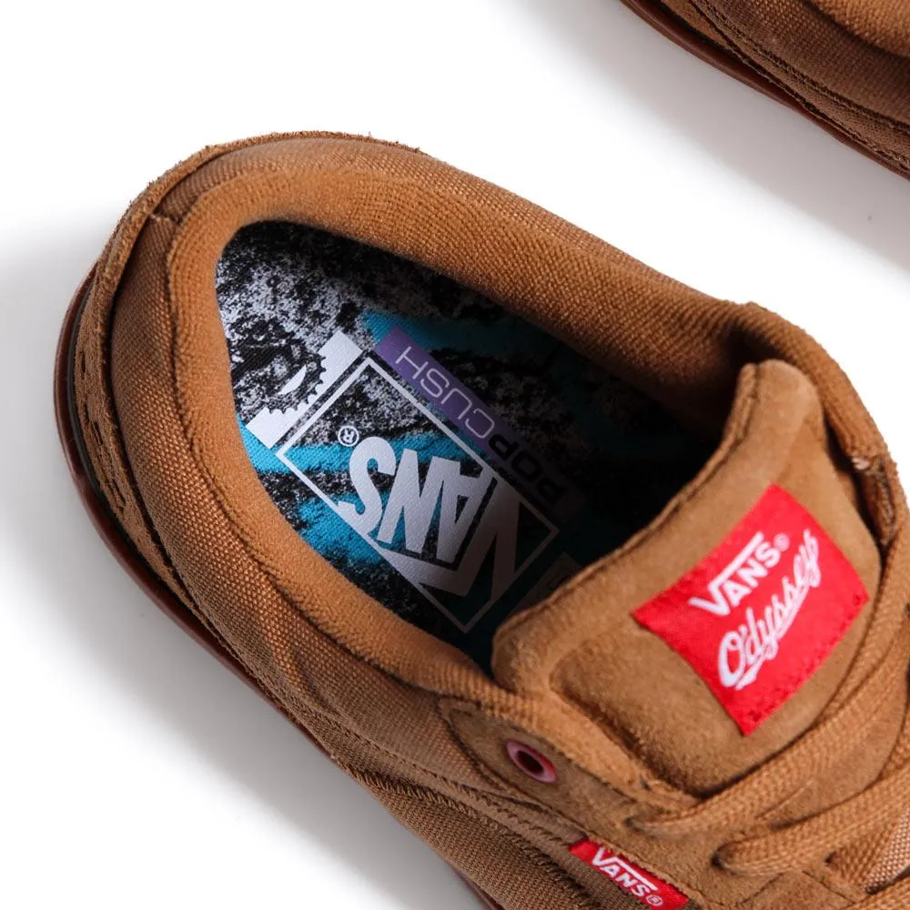 Vans x Odyssey BMX Proof Wafflecup - Medium Brown Trend Spot