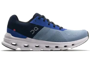 orange shoes wind - resistant running shoes On Running Cloudrunner Chambray Midnight (Women'S)