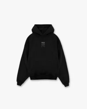 product bow cuteness product team spirit 247 Uprising Oversized Hoodie - Black