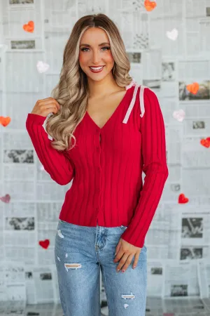 Warm Fabric Seam Free Edges Emmy Cardigan