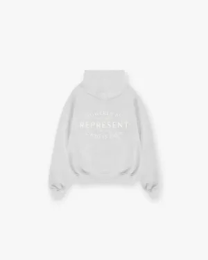 Represent Owners Club Stamp Hoodie - Ash Grey Classic Hoodie