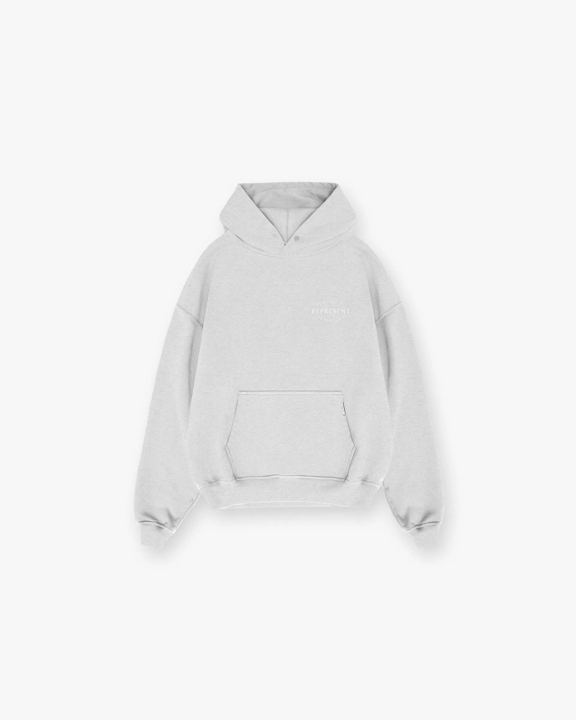 sock accents Represent Owners Club Stamp Hoodie - Ash Grey