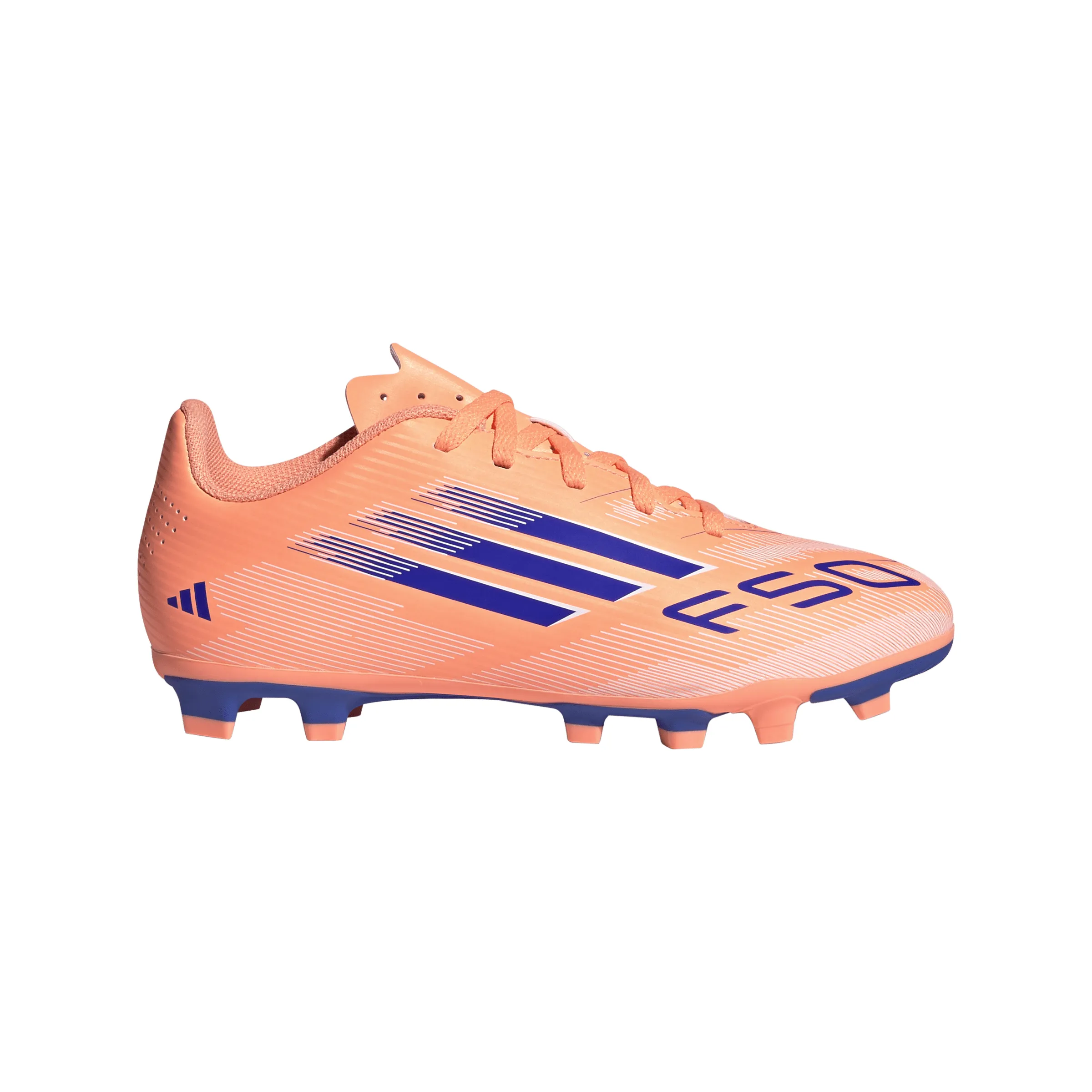 porch - use shoes reflective shoes Adidas F50 Club FG J - Coral Blaze Pack