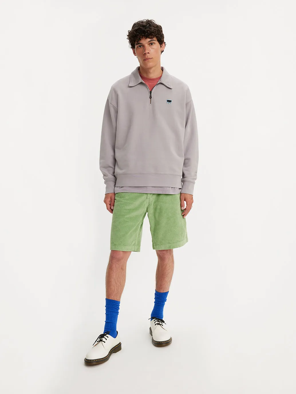 Men's Green Slim Fit Shorts FoldableDesign Easy Stretch