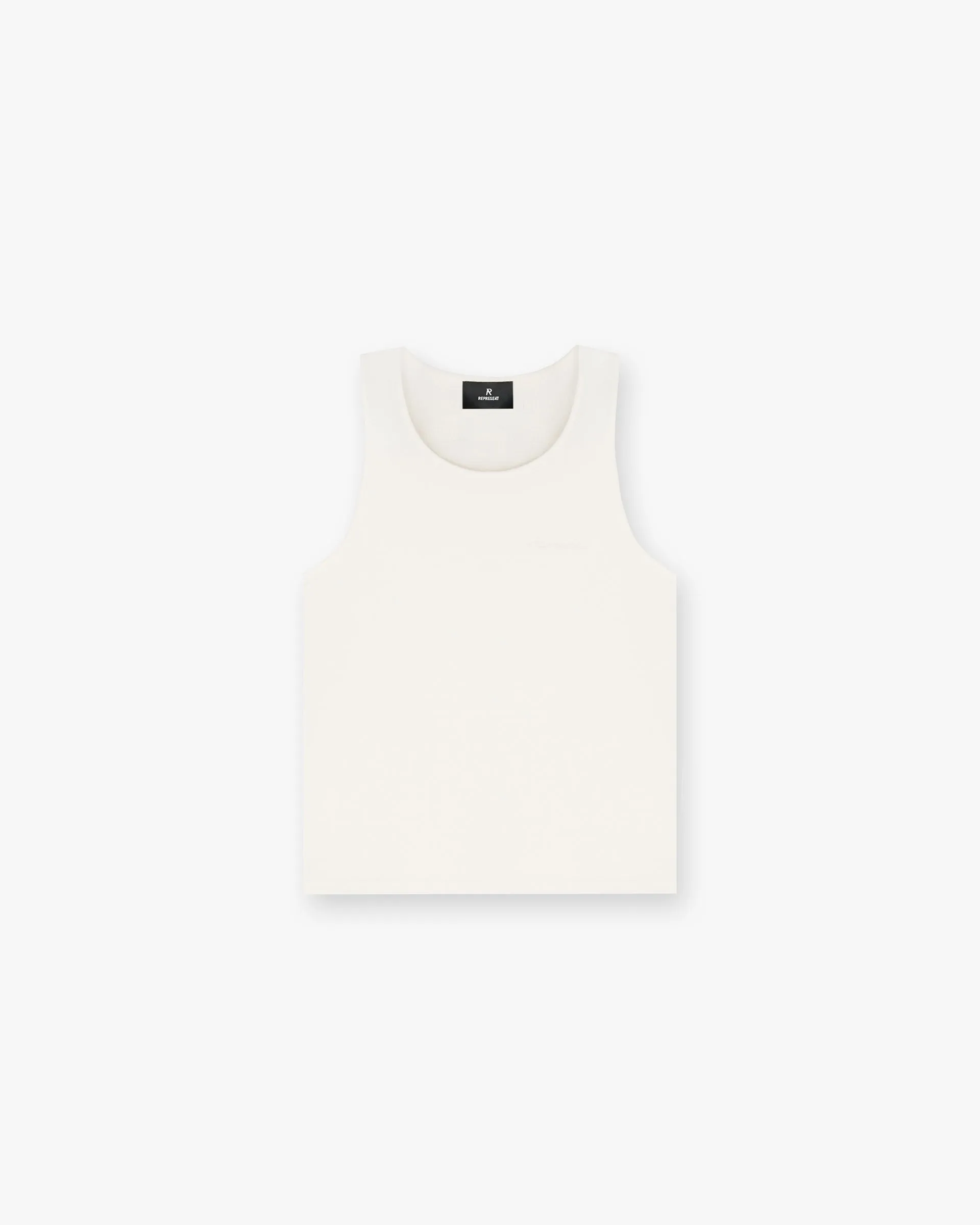 Waffle Vest - Antique White oversized but not shapeless