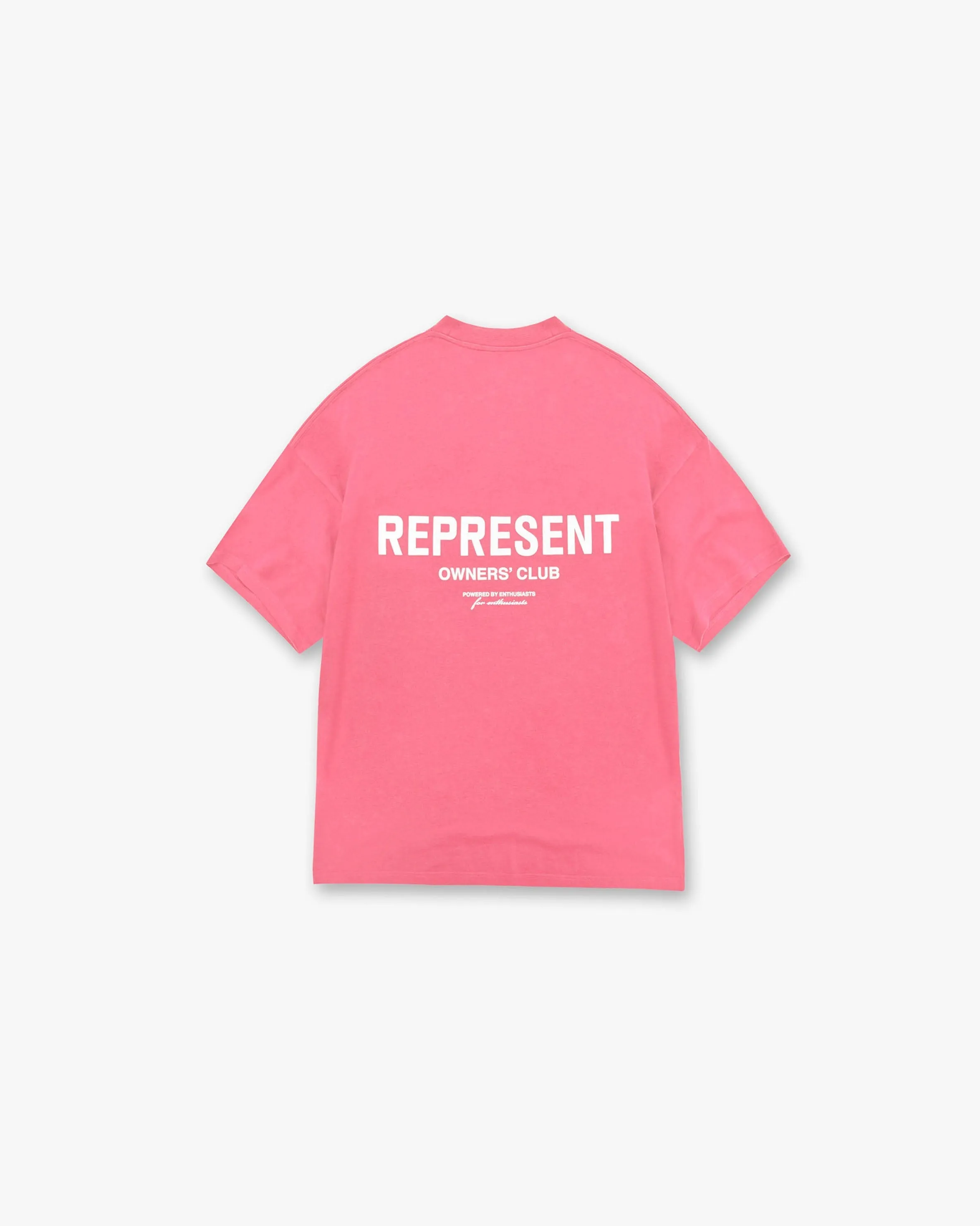 Represent Owners Club T-Shirt - Bubblegum Pink Casual Essentials Wear Holiday Casual