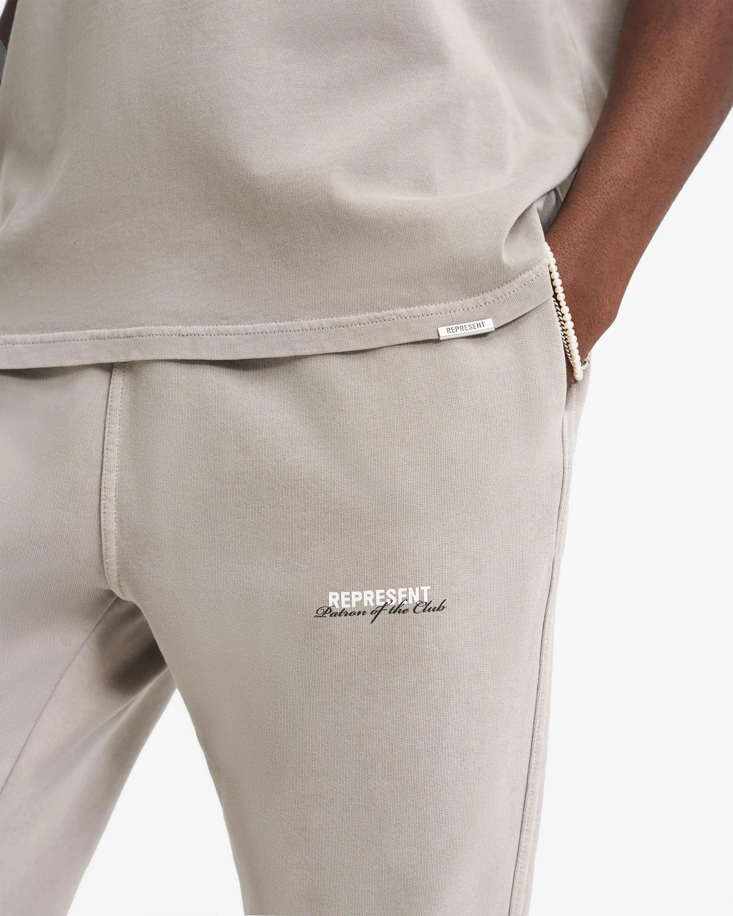 Patron Of The Club Sweatpant - Mudstone Comfortable Fashion Multi Pocket System