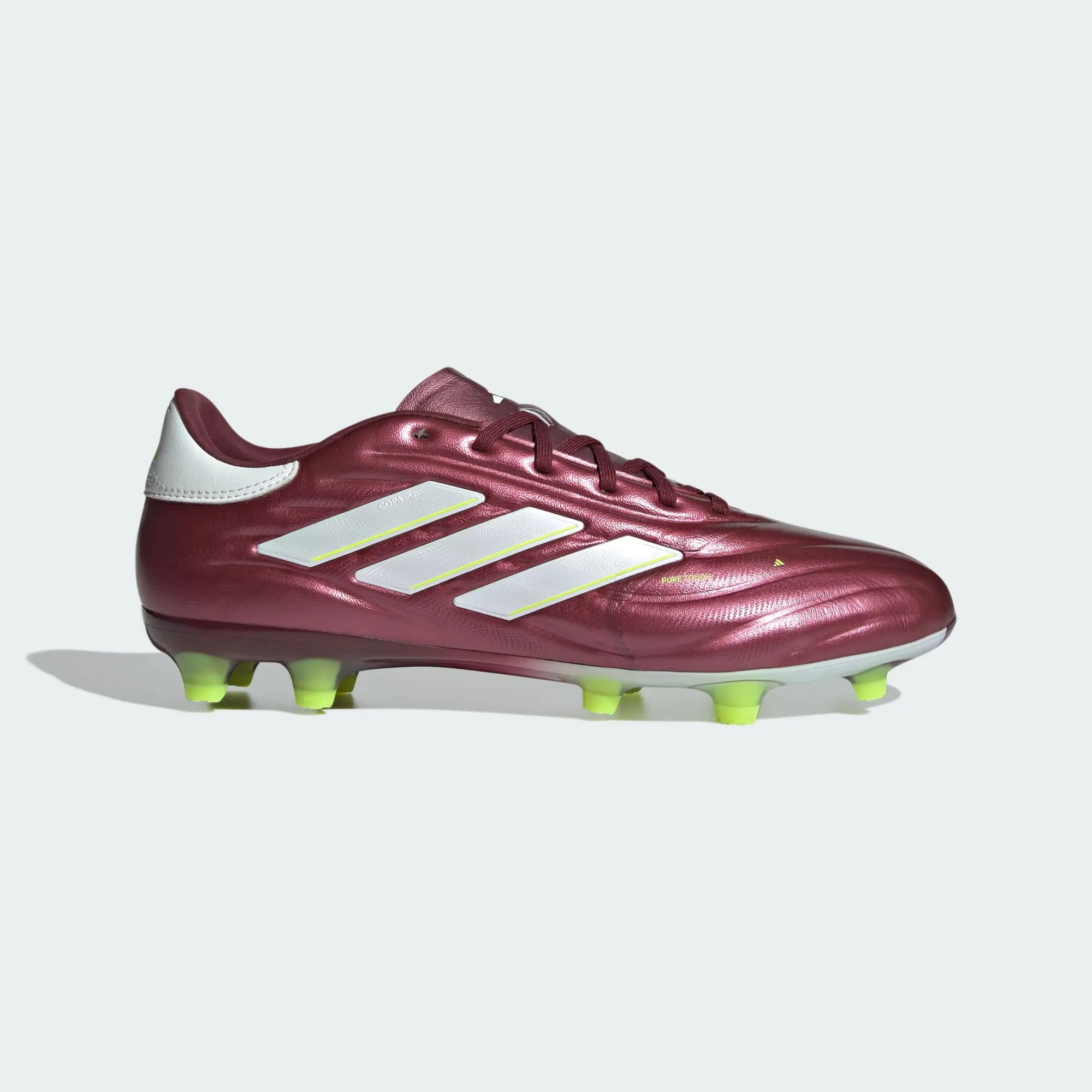 summer shoes adidas COPA PURE II PRO Firm Ground Soccer Cleats | Shadow Red | Men's