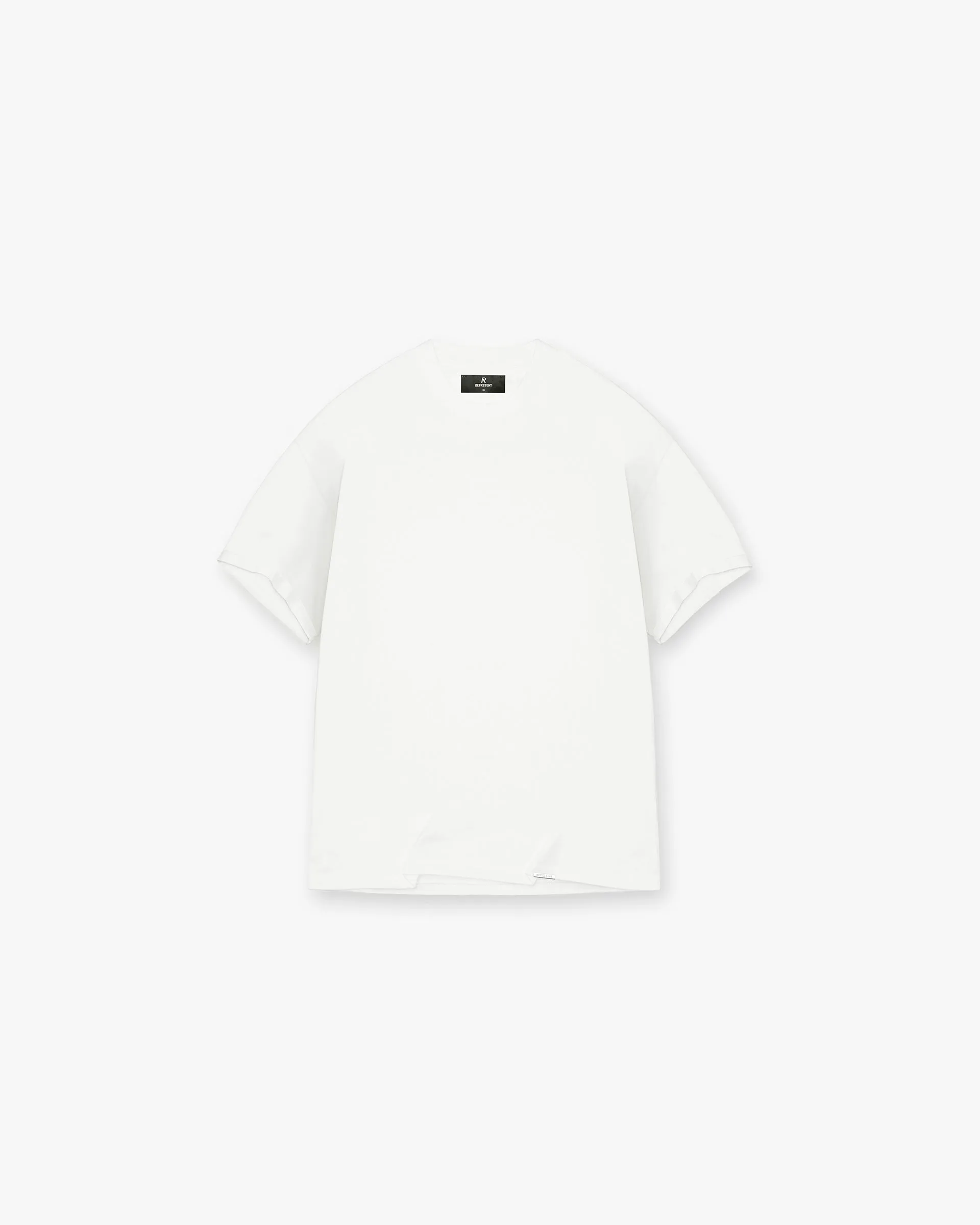Timeless Comfort Wear Initial T-Shirt - Flat White