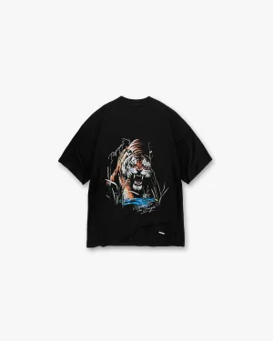 Welcome To The Jungle T-Shirt - Off Black Sport Performance Fit Active Wearable