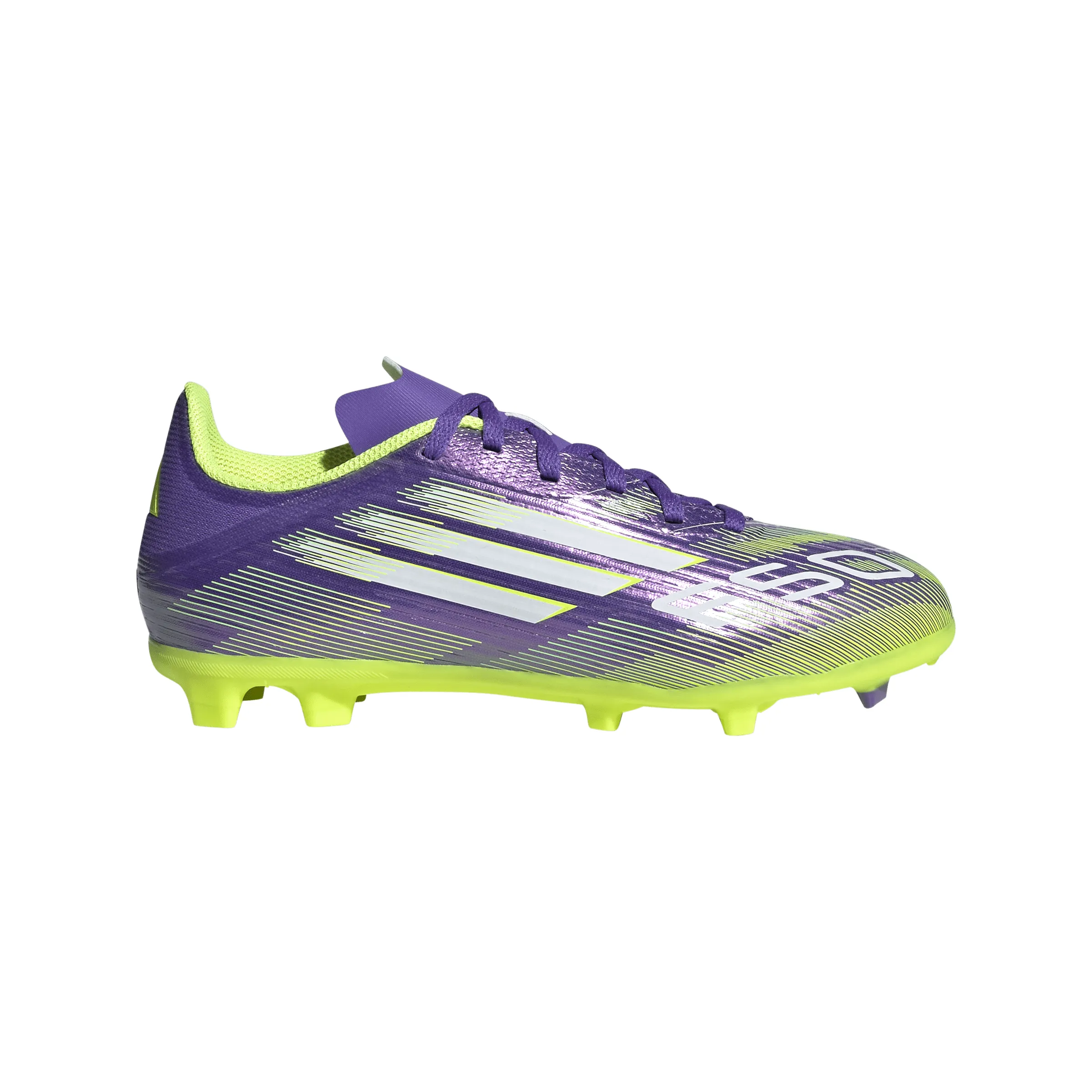 Adidas F50 League FG/MG J - Radiant Blaze Pack Heel-cushioned kids' shoes