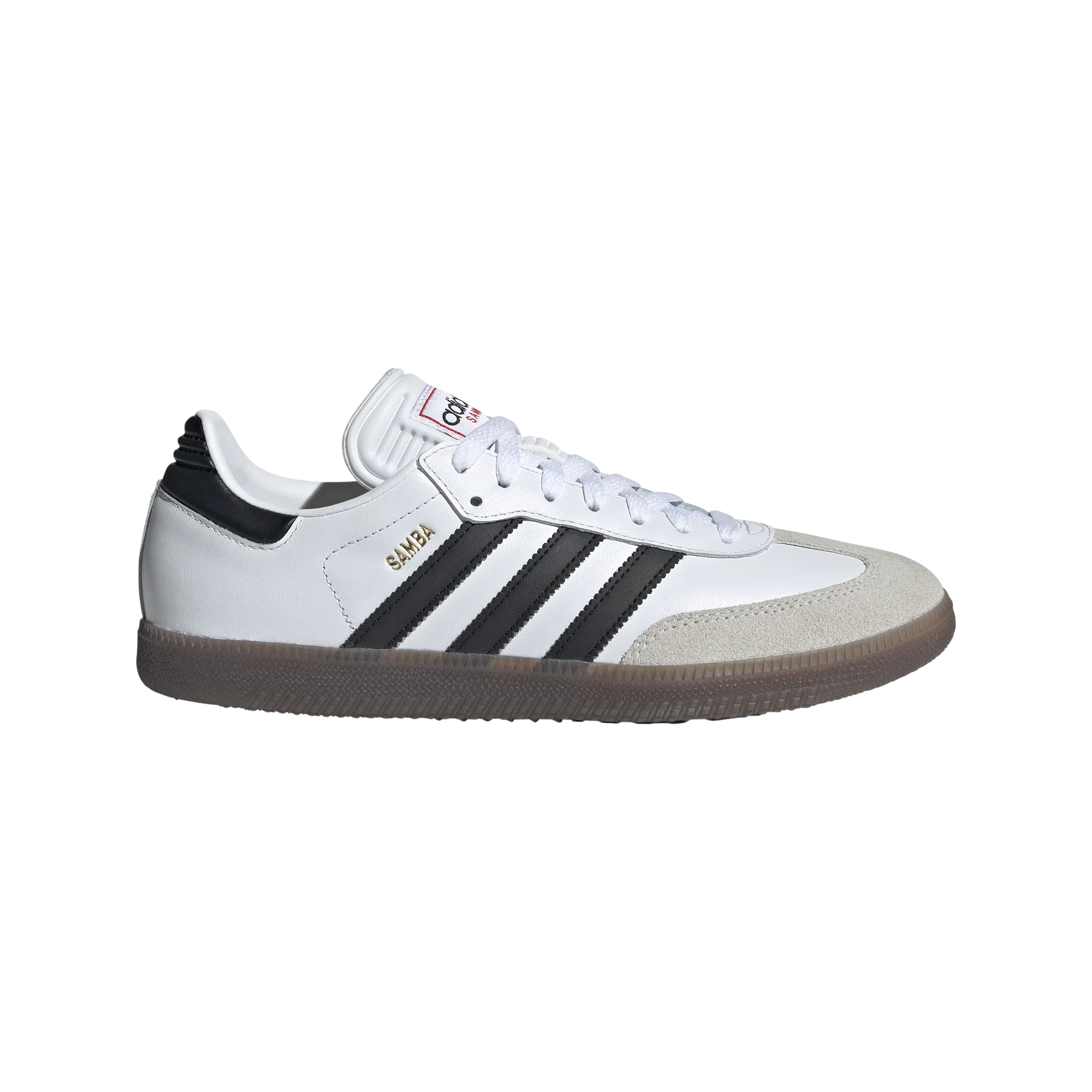 Fashion Statement adidas SAMBA Indoor Soccer Shoes | Cloud White-Core Black | Men's