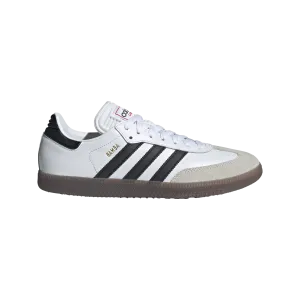 adidas SAMBA Indoor Soccer Shoes | Cloud White-Core Black | Men's humid - weather shoes Reinforced Heel Cup