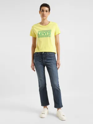 Women's 312 Blue Straight Fit Mid Rise Jeans Affordable Beach Day