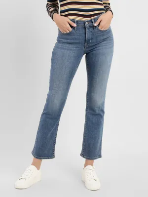 Holiday Vibes Date Night Lightweight Women's 315 Blue Flared Fit High Rise Jeans