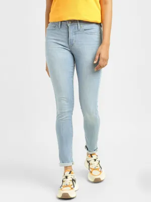 Versatile Weekend Style Flattering Fit Women's 710 Blue Skinny Fit High Rise Jeans