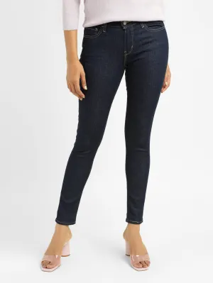 Daily Attire Women's 710 Blue Skinny Fit Mid Rise Jeans