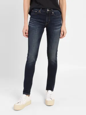 Women's 711 Blue Skinny Fit Mid Rise Jeans Lifestyle Piece