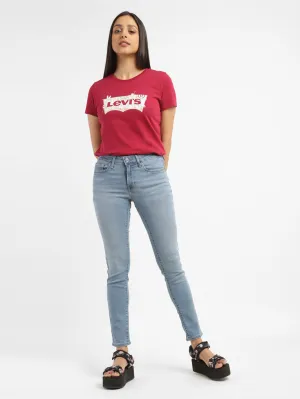 Slim Modern Women's 711 Blue Skinny Fit Mid Rise Jeans