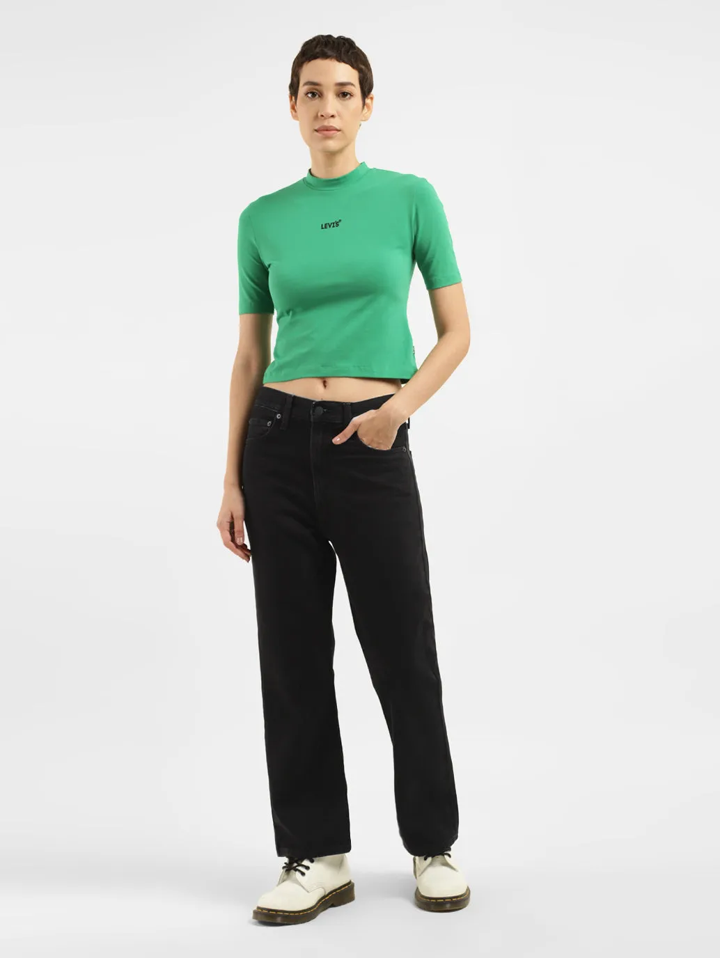 Gym Ready Evening Stroll Women's Black Bootcut Fit High Rise Jeans