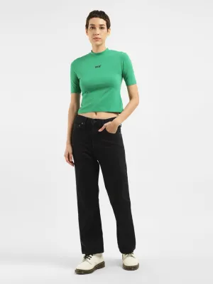 Gym Ready Evening Stroll Women's Black Bootcut Fit High Rise Jeans