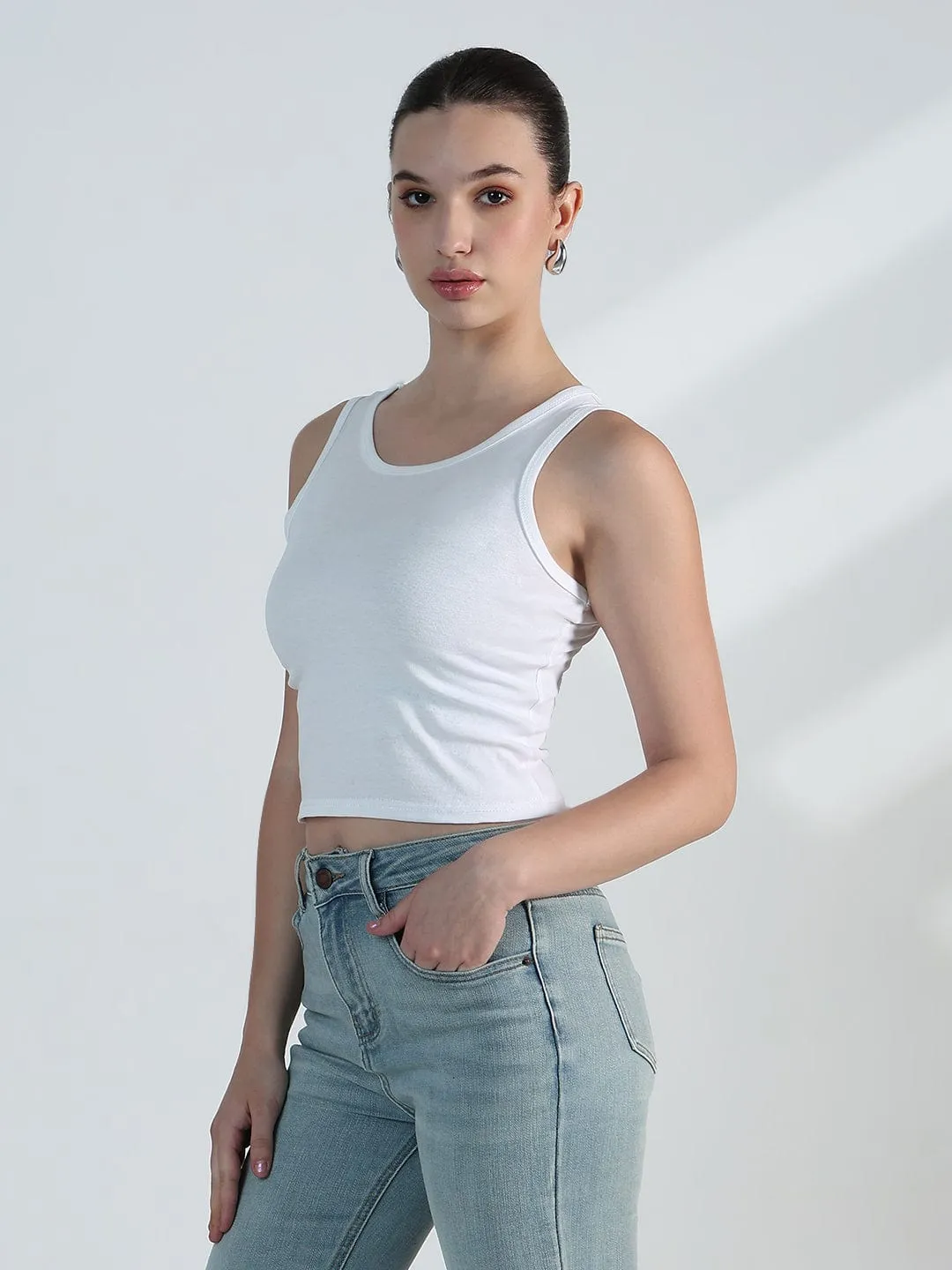 product mass produced efficiency Women's Graphic Black Patch Crop Sweatshirt