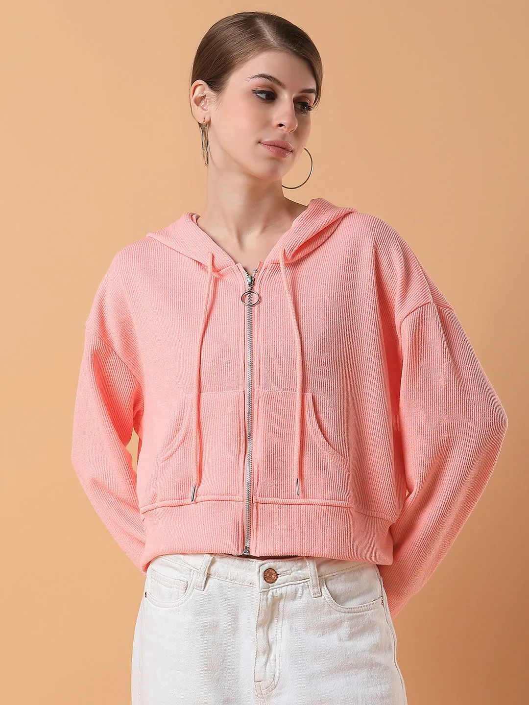 Cozy Vibe Women's Pink Hoodie