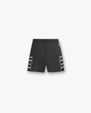 Represent X Metallica Local Crew Short - Stained Black Quick Access Running Shorts