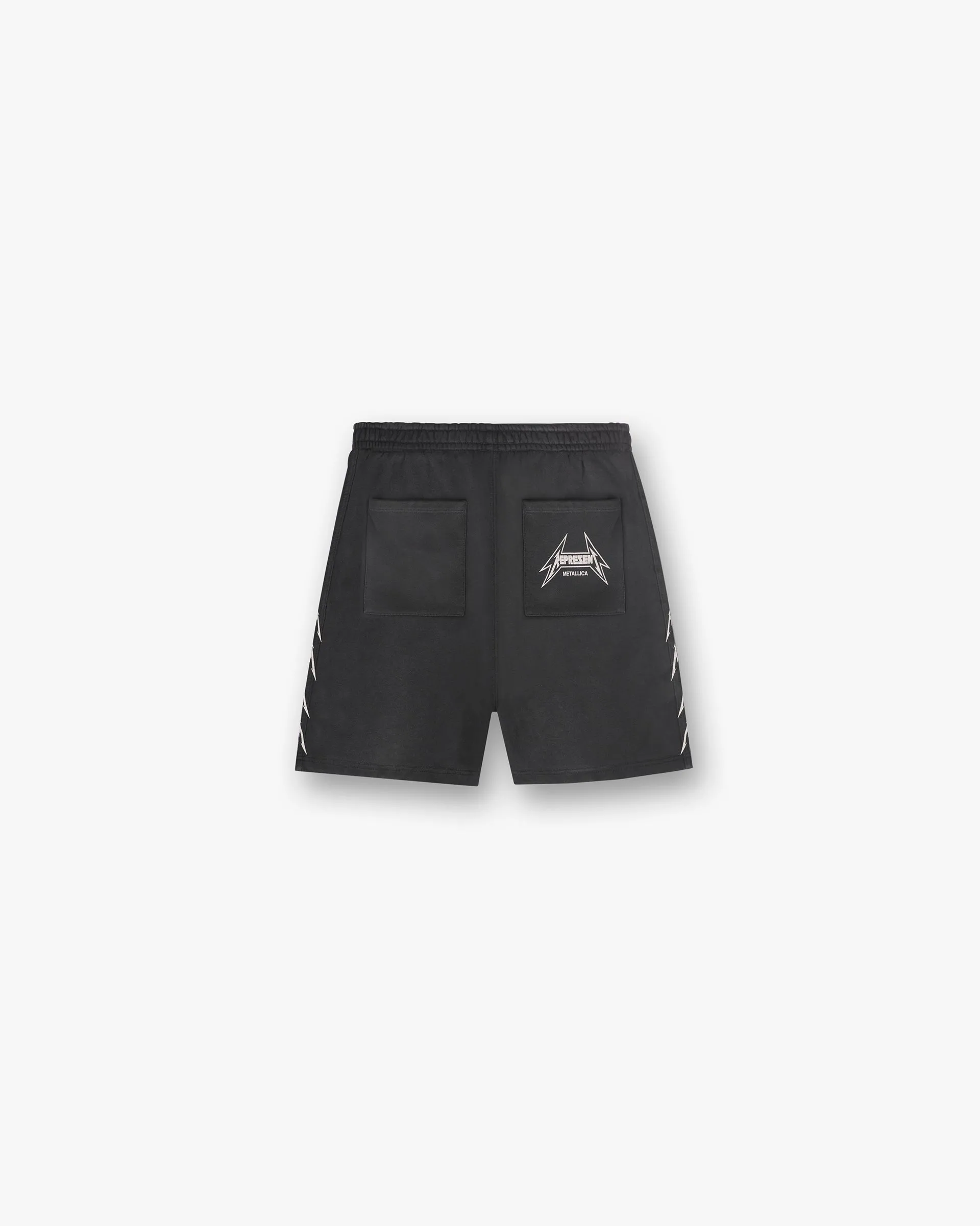 Represent X Metallica Local Crew Short - Stained Black cyclists Summer Comfort